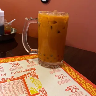 Thai bubble tea