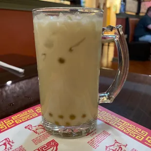 Green tea bubble tea