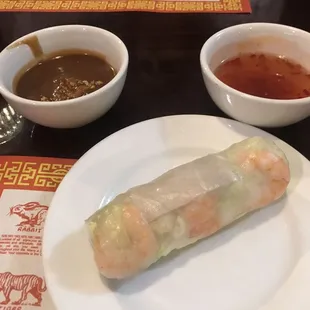 And we both get the summer roll, every time. Get out what you can&apos;t make at home. I tried. Easier to drive 20 miles...