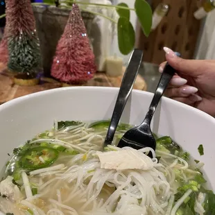 Chicken pho!