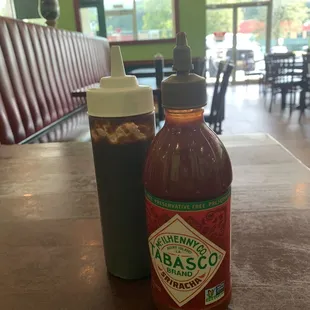 Tabasco sriracha