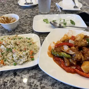 General Tso&apos;s Chicken with Fried Rice