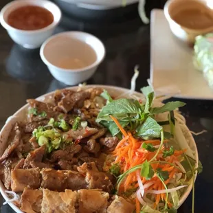 Grilled Pork and Egg roll Vermicelli