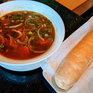 Bun Bo Hue + Banh Mi