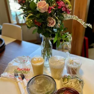 Co-workers ordered get well soup for me, so sweet!