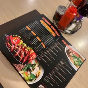 There's a whole assortment of appetizers and main dishes here.