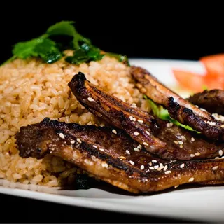 Grilled BBQ Short Ribs Plate