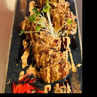Don&apos;t miss this   
PHO SHI&apos;s Signature Double Crunch Roll.