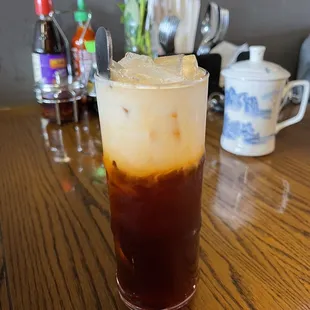 Thai Ice Tea &amp; Green Tea (Hot)