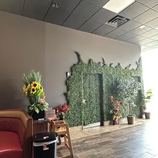 Restroom area