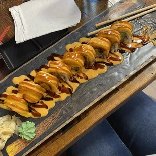Flaming Dragon Roll
