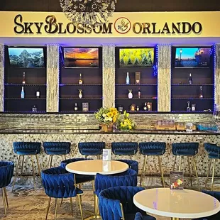 First view when you walk in. Beautiful bar area