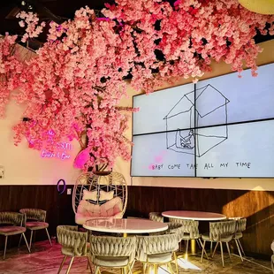 Back Wall of Restaurant