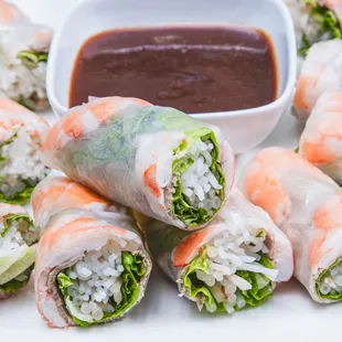 Fresh Summer Rolls
 
 Gỏi Cuốn