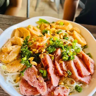 Vermicelli with BBQ pork. The sauce was not that impressive.