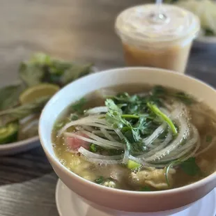 #13. Pho Bo - with rare steak, fatty flank, tendon