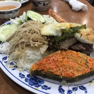 Shredded Pork Skin & Egg Roll