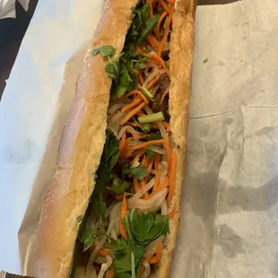 Large Bahn Mi with pork