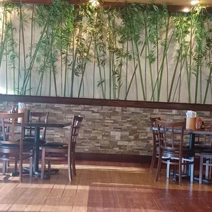 Nice touch - creating ambiance to the Vietnamese restaurant