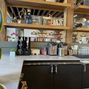 Inside bar area