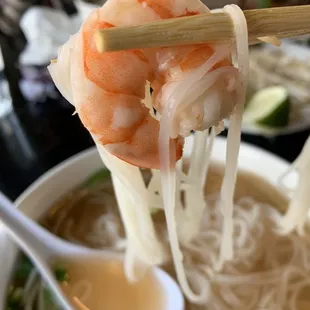 Shrimp pho