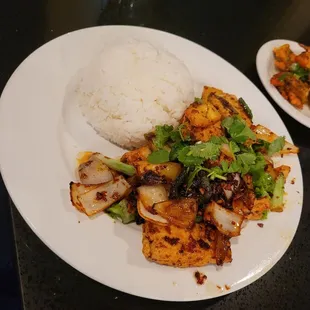 Spicy Lemongrass Tofu Stir Fry