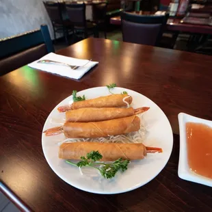 Crispy Fried Shrimp Springroll