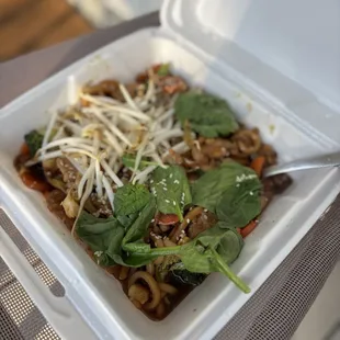 Teriyaki chicken udon