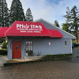 outside