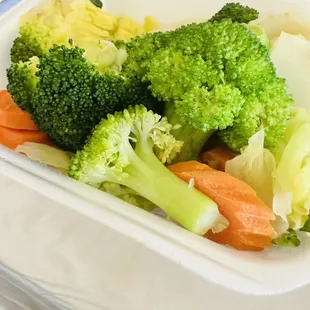 No bean sprouts or mint leaf with the Pho.