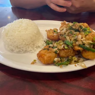 Salt and pepper shrimp