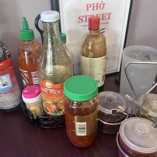 Every sauce you could possibly want