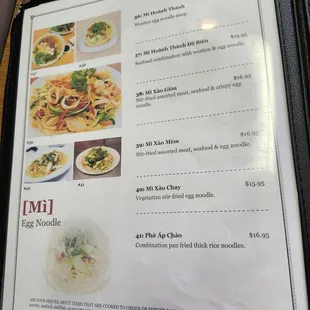 Menu || IG: @misspiggyeats