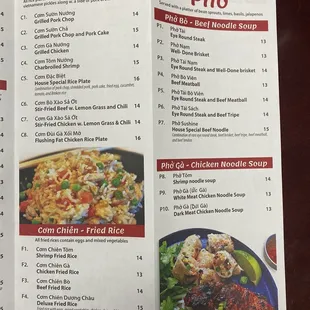 Menu January 2024