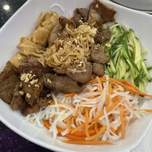 Vermicelli bowl- large portion size and delicious