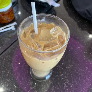 Iced coffee