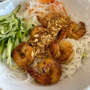 Shrimp vermicelli