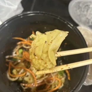 $15 for 10 bite size wontons