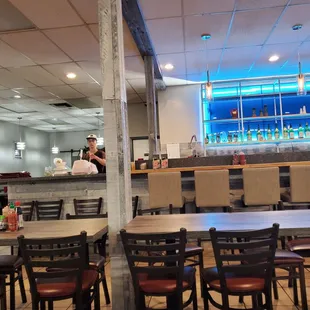 a view of a restaurant