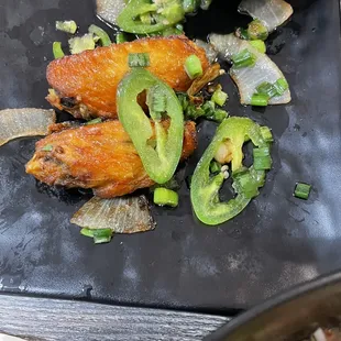 Salt and pepper wings