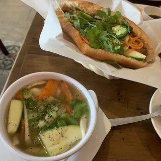 Grilled Pork Sandwich Combo Meal