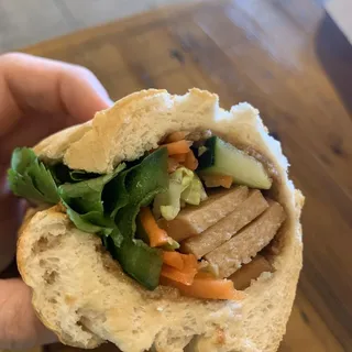 Vietnamese Veggie Ham Sandwich