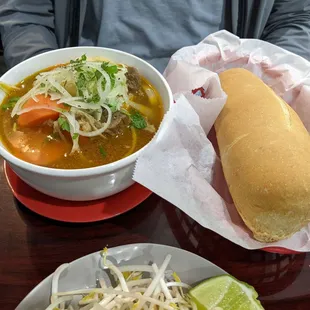 Vietnamese Beef Stew (Bo Kho), served with Baguette, $11.95 prior to tax