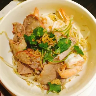 BBQ PORK, SHRIMP AND EGG NOODLE