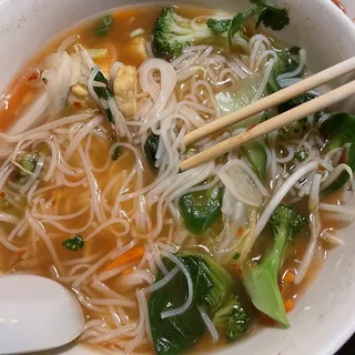 Vegetable & Tofu Noodle Soup