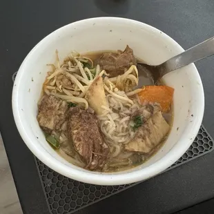 Beef Stew Rice Noodle Soup