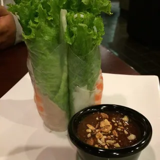 A4. Fresh Spring Rolls with Pork and Shrimp