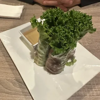 A8. B.B.Q Pork Spring Rolls