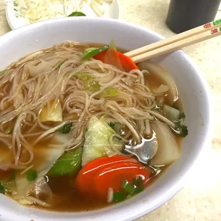 Veggie Pho is delicious!