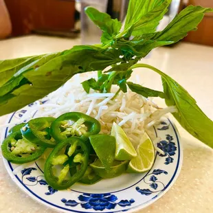 The Garnish for the Phô